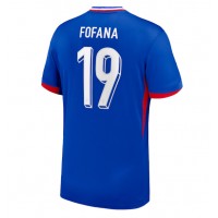 Camiseta Francia Youssouf Fofana #19 Primera Equipación Replica Eurocopa 2024 mangas cortas